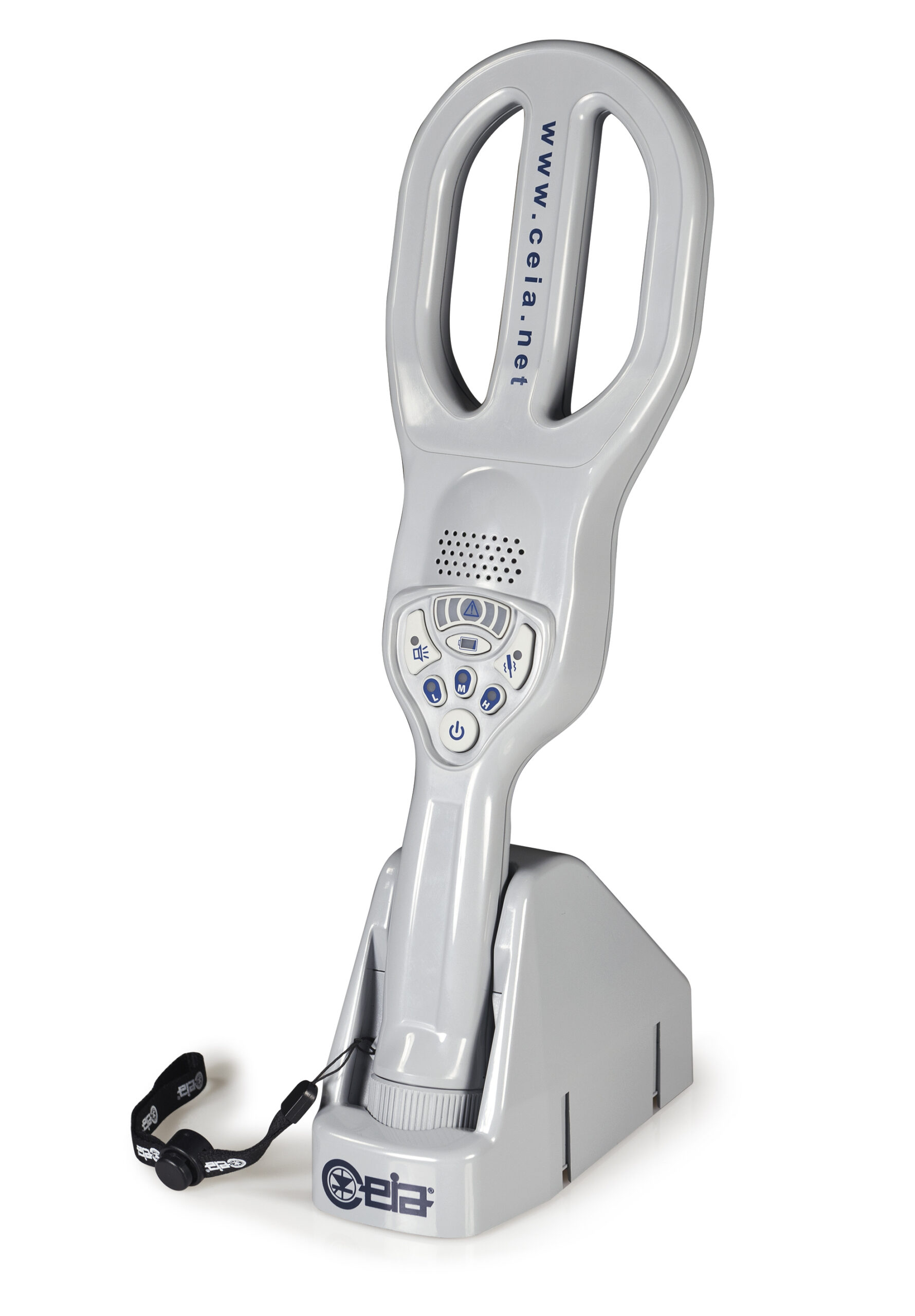 PD240CB handheld metal detector front view