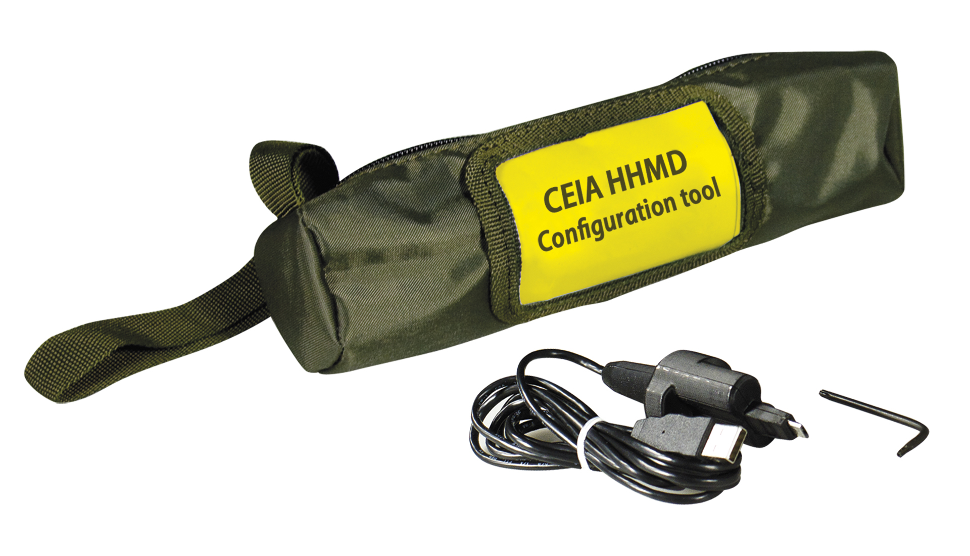 CEIA handheld metal detector configuration kit bag